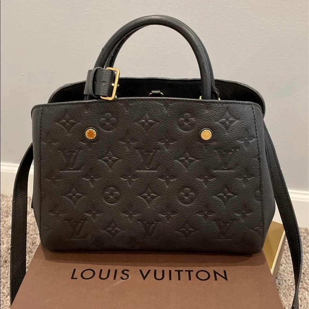 Louis Vuitton Montaigne BB Crossbody Handbag